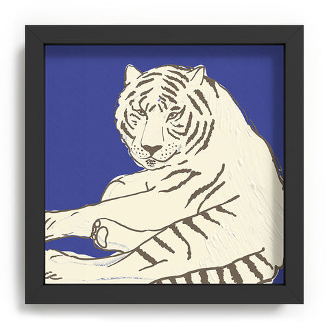 Emanuela Carratoni Painted Tiger Recessed Framing Square
