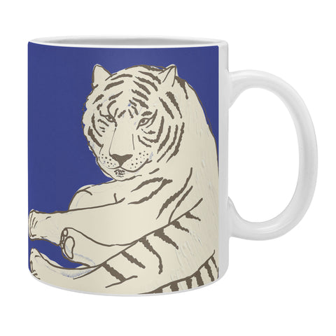 Emanuela Carratoni Painted Tiger Coffee Mug