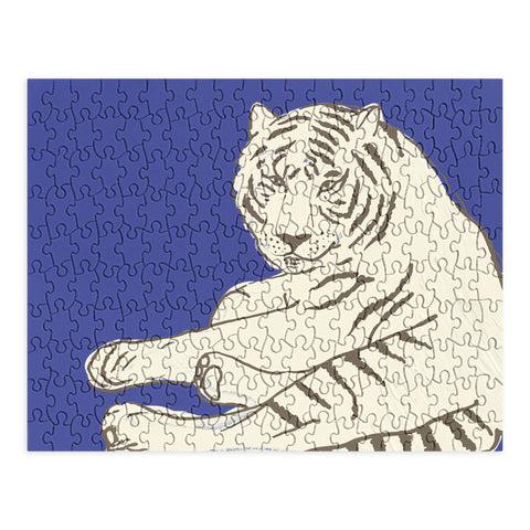 Emanuela Carratoni Painted Tiger Puzzle