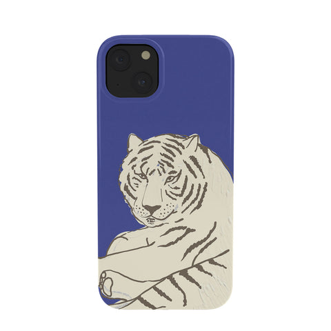 Emanuela Carratoni Painted Tiger Phone Case