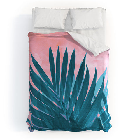 Emanuela Carratoni Palms Duvet Cover