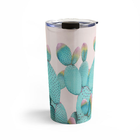 Emanuela Carratoni Pastel Cactus Jungle Travel Mug