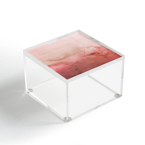 Emanuela Carratoni Peach Fuzz Painting Acrylic Box