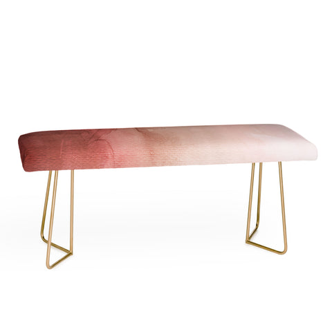 Emanuela Carratoni Peach Fuzz Painting Bench