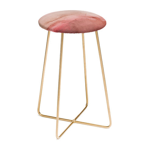 Emanuela Carratoni Peach Fuzz Painting Counter Stool