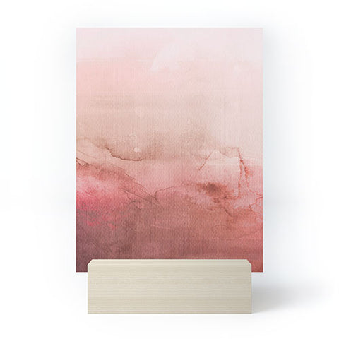 Emanuela Carratoni Peach Fuzz Painting Mini Art Print