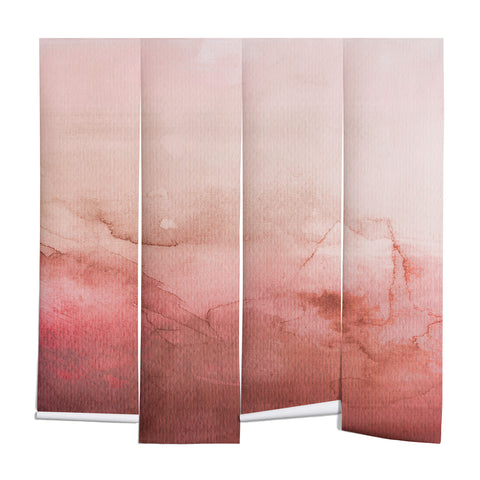 Emanuela Carratoni Peach Fuzz Painting Wall Mural