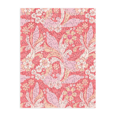 Emanuela Carratoni Peach Fuzz Paisley Puzzle