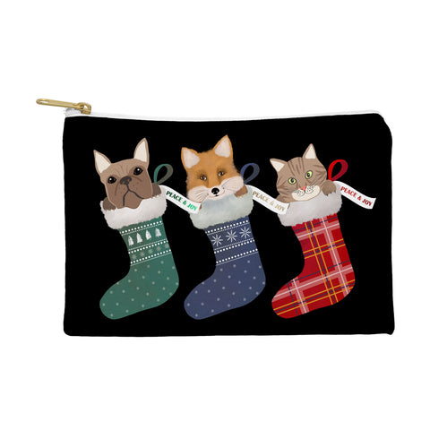 Emanuela Carratoni Pets in Christmas Stocking Pouch