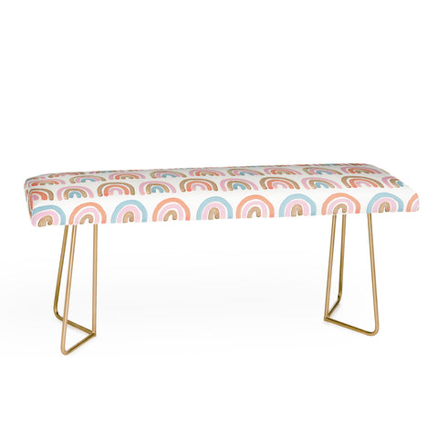 Emanuela Carratoni Pink Rainbows Bench