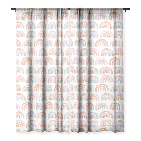 Emanuela Carratoni Pink Rainbows Sheer Non Repeat