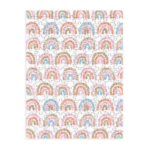 Emanuela Carratoni Pink Rainbows Puzzle