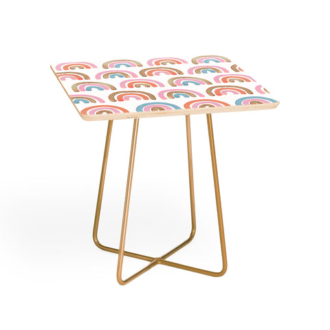 Emanuela Carratoni Pink Rainbows Side Table