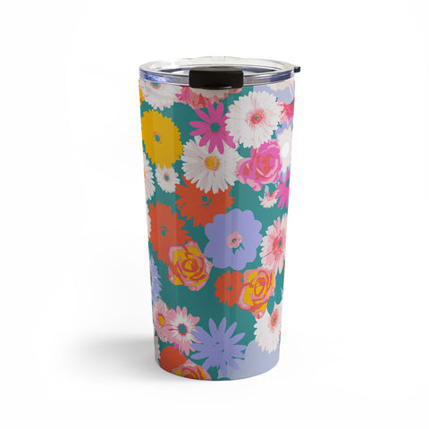 Emanuela Carratoni Pop Floral Mix Travel Mug