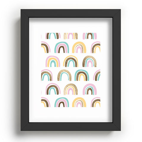 Emanuela Carratoni Precious Rainbows Recessed Framing Rectangle