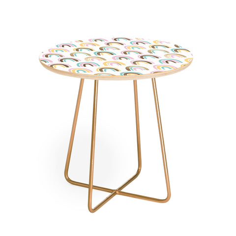 Emanuela Carratoni Precious Rainbows Round Side Table