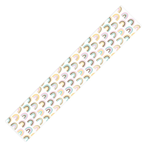 Emanuela Carratoni Precious Rainbows Table Runner