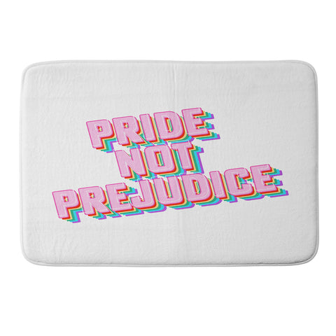 Emanuela Carratoni Pride not Prejudice Memory Foam Bath Mat