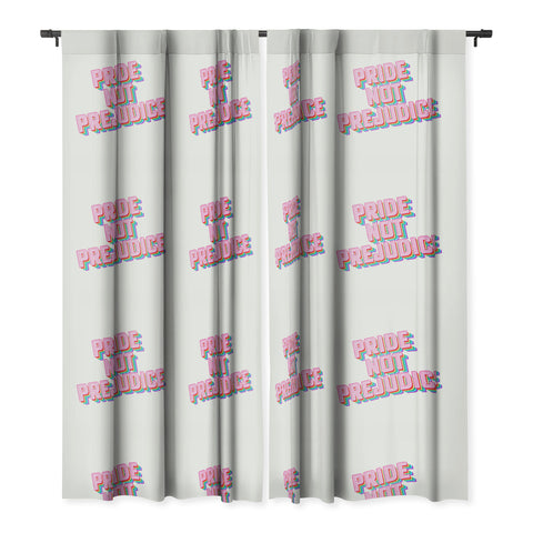 Emanuela Carratoni Pride not Prejudice Blackout Window Curtain