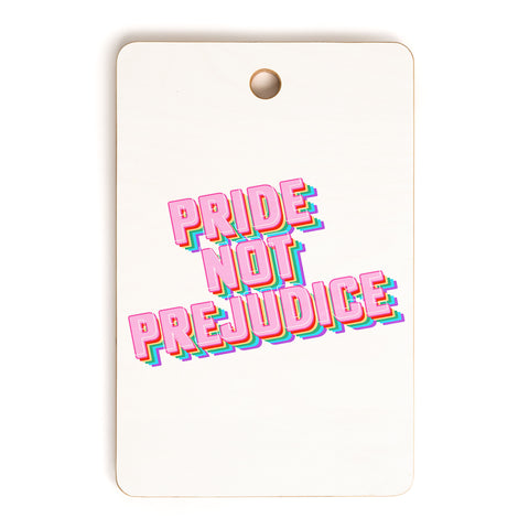 Emanuela Carratoni Pride not Prejudice Cutting Board Rectangle
