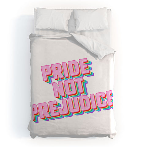 Emanuela Carratoni Pride not Prejudice Duvet Cover