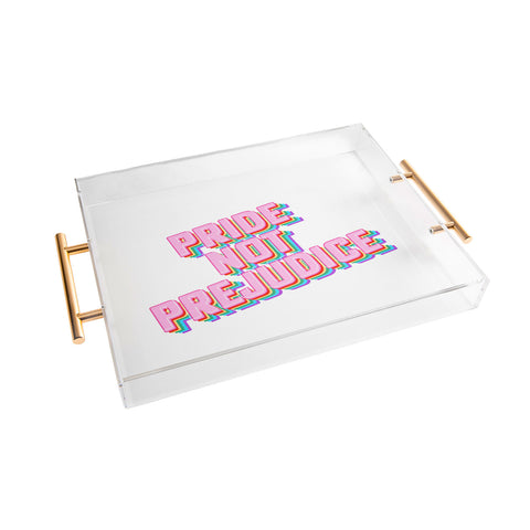 Emanuela Carratoni Pride not Prejudice Acrylic Tray