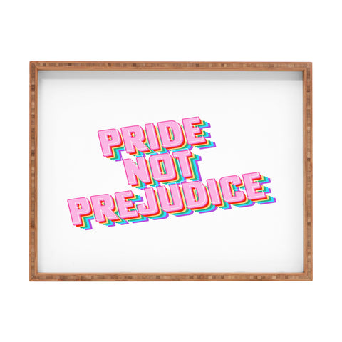 Emanuela Carratoni Pride not Prejudice Rectangular Tray