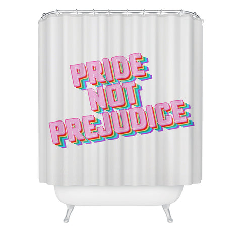 Emanuela Carratoni Pride not Prejudice Shower Curtain