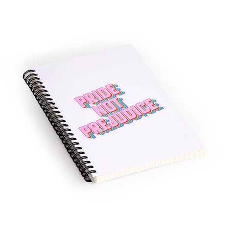 Emanuela Carratoni Pride not Prejudice Spiral Notebook