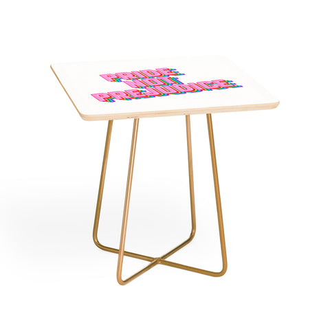 Emanuela Carratoni Pride not Prejudice Side Table