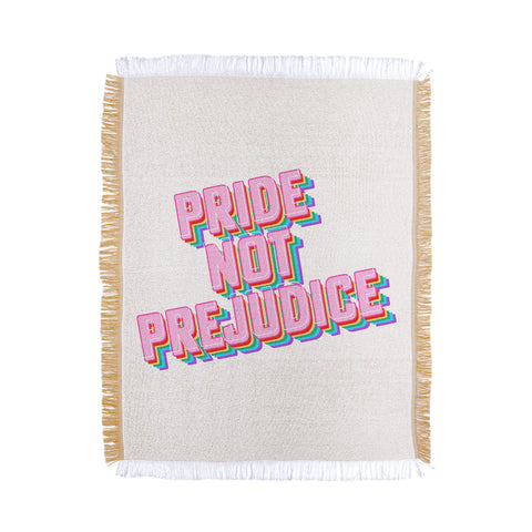 Emanuela Carratoni Pride not Prejudice Throw Blanket