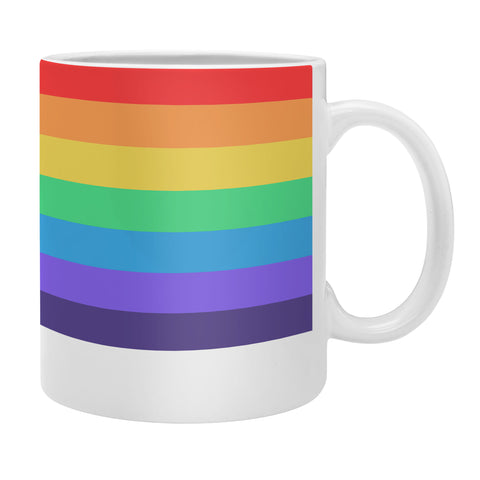 Emanuela Carratoni Pride Rainbow Flag Coffee Mug