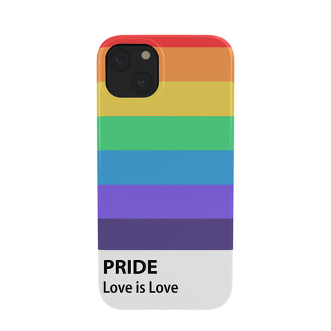 Emanuela Carratoni Pride Rainbow Flag Phone Case