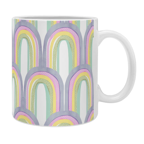 Emanuela Carratoni Rainbow Pastel Theme Coffee Mug