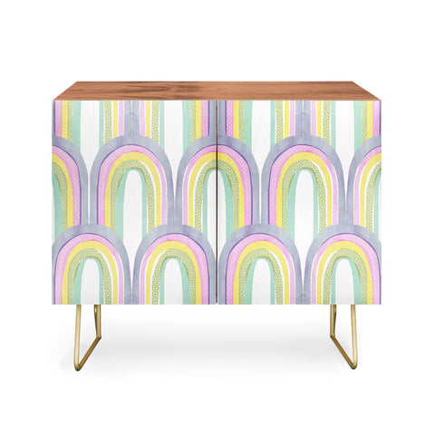 Emanuela Carratoni Rainbow Pastel Theme Credenza