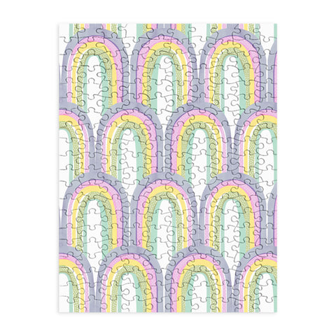 Emanuela Carratoni Rainbow Pastel Theme Puzzle
