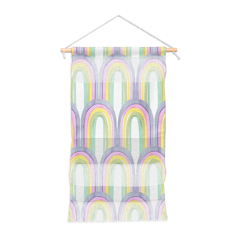 Emanuela Carratoni Rainbow Pastel Theme Wall Hanging Portrait