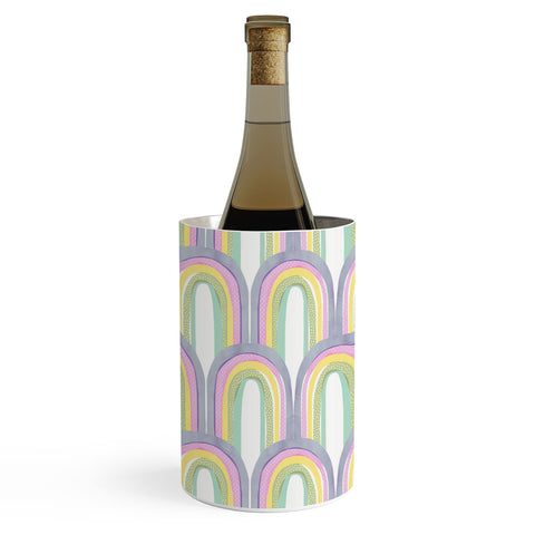 Emanuela Carratoni Rainbow Pastel Theme Wine Chiller