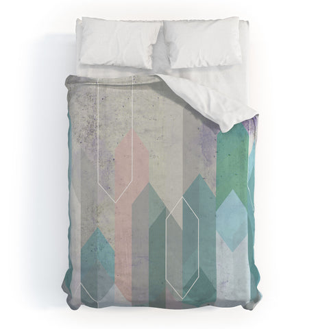Emanuela Carratoni Raw Gems Duvet Cover