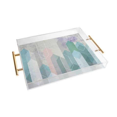 Emanuela Carratoni Raw Gems Acrylic Tray
