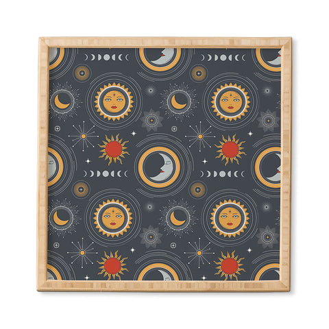 Emanuela Carratoni Retro Universe Framed Wall Art