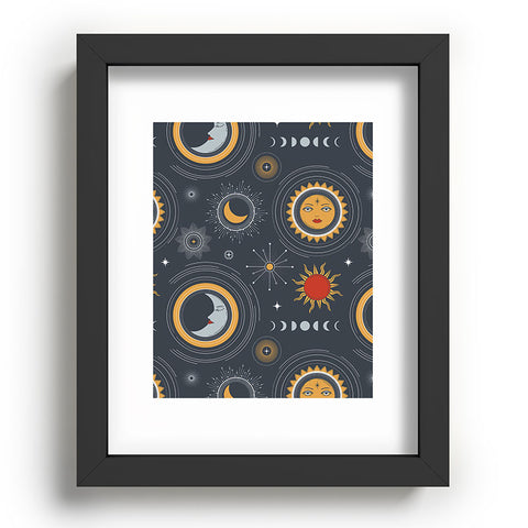 Emanuela Carratoni Retro Universe Recessed Framing Rectangle