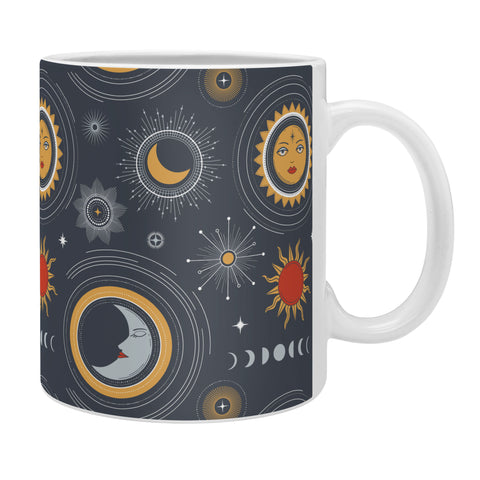 Emanuela Carratoni Retro Universe Coffee Mug