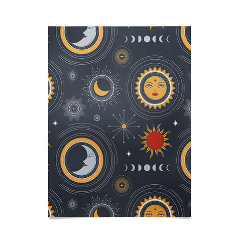 Emanuela Carratoni Retro Universe Poster