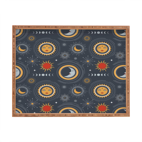 Emanuela Carratoni Retro Universe Rectangular Tray