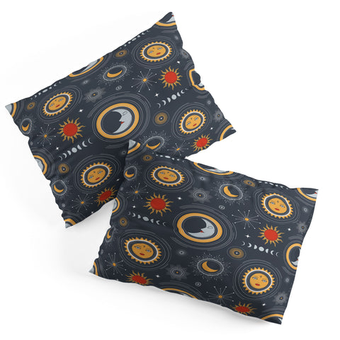 Emanuela Carratoni Retro Universe Pillow Shams