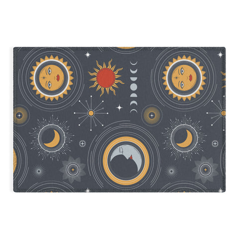 Emanuela Carratoni Retro Universe Outdoor Rug