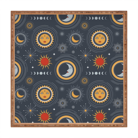 Emanuela Carratoni Retro Universe Square Tray