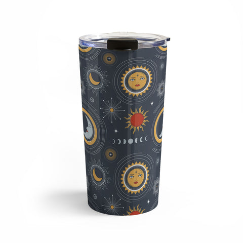 Emanuela Carratoni Retro Universe Travel Mug