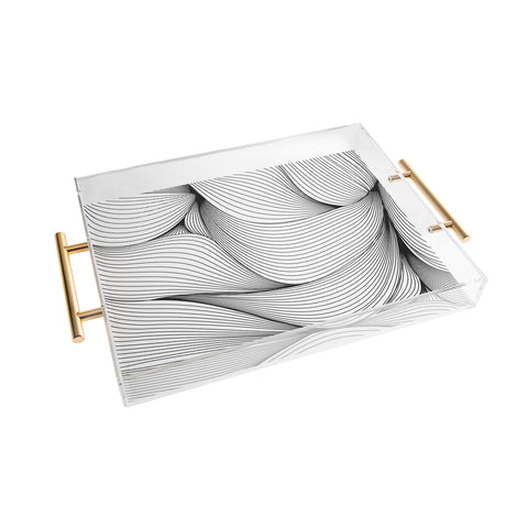 Emanuela Carratoni Seamless Lines Acrylic Tray